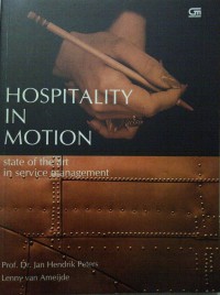 Image of Hospitality in Motion State of the Art in Service Management